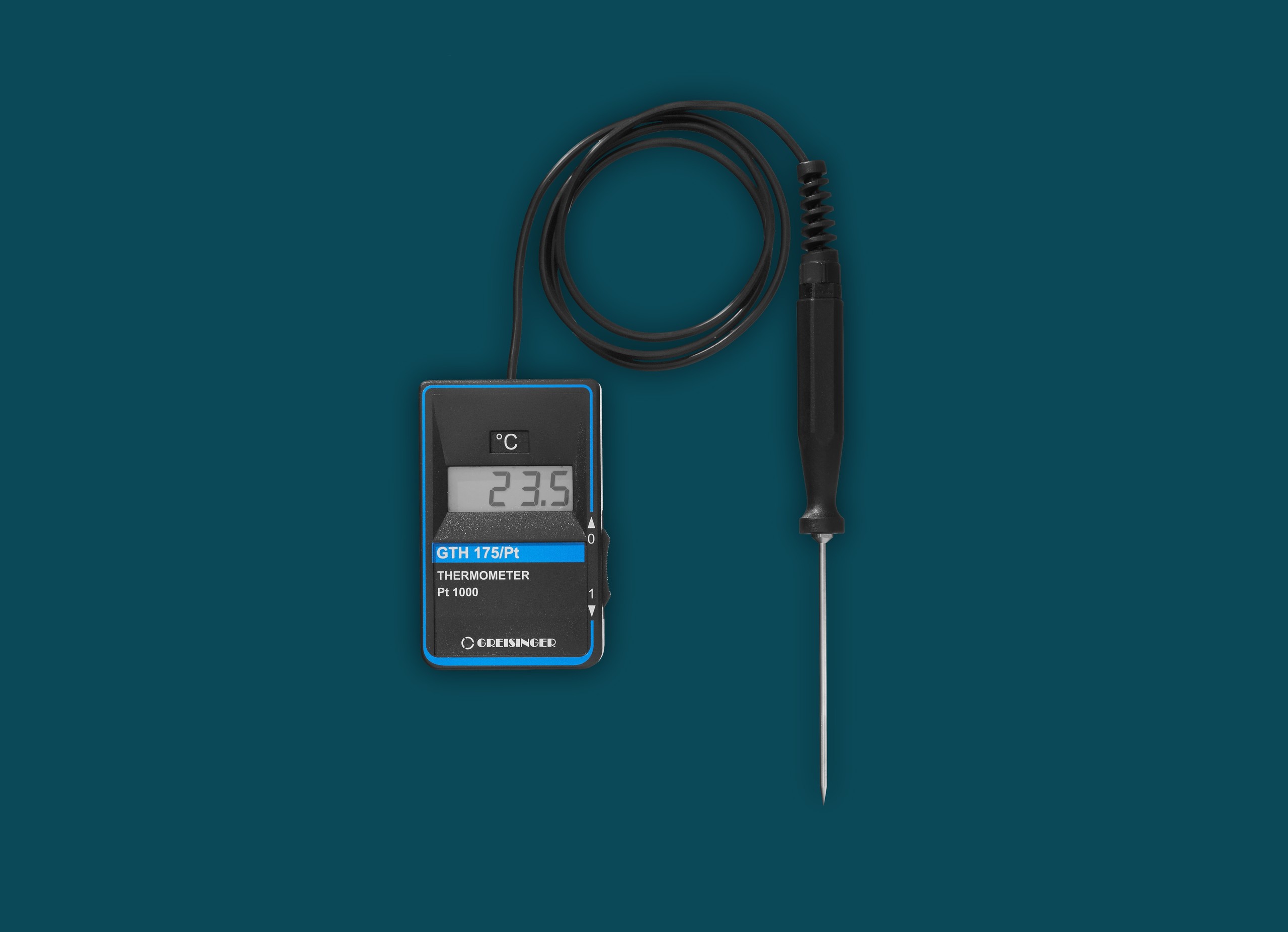 Thermomètre De Cuisine GRADIUS - Acier Inoxydable, Fourreau De Protection - Précision Cuisson